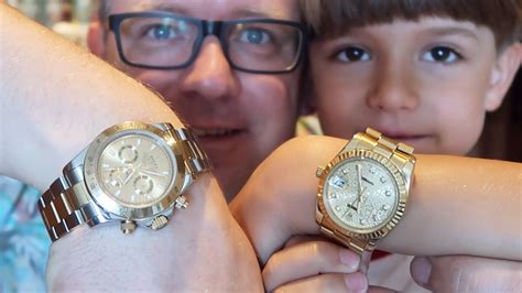 rolex kid watches|gold silver Rolex.